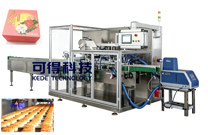 Hoe een Mooncake-fabriek de verpakkingsefficiëntie met 200% verhoogde – KEDE Machinery kwam door met de goederen