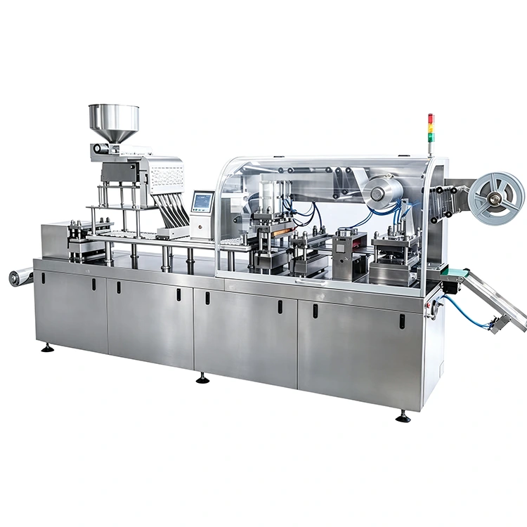 Automatische ALU-PVC en ALU-ALU blistermachine