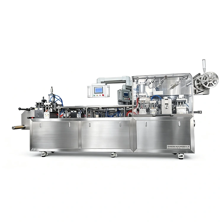 Automatische vlakke plaat blistermachine
