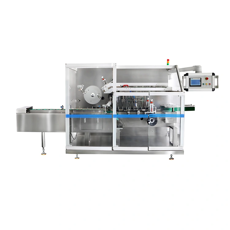 Automatische intermitterende kartonneermachine