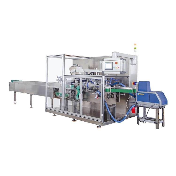 Automatische multifunctionele horizontale kartonneermachine