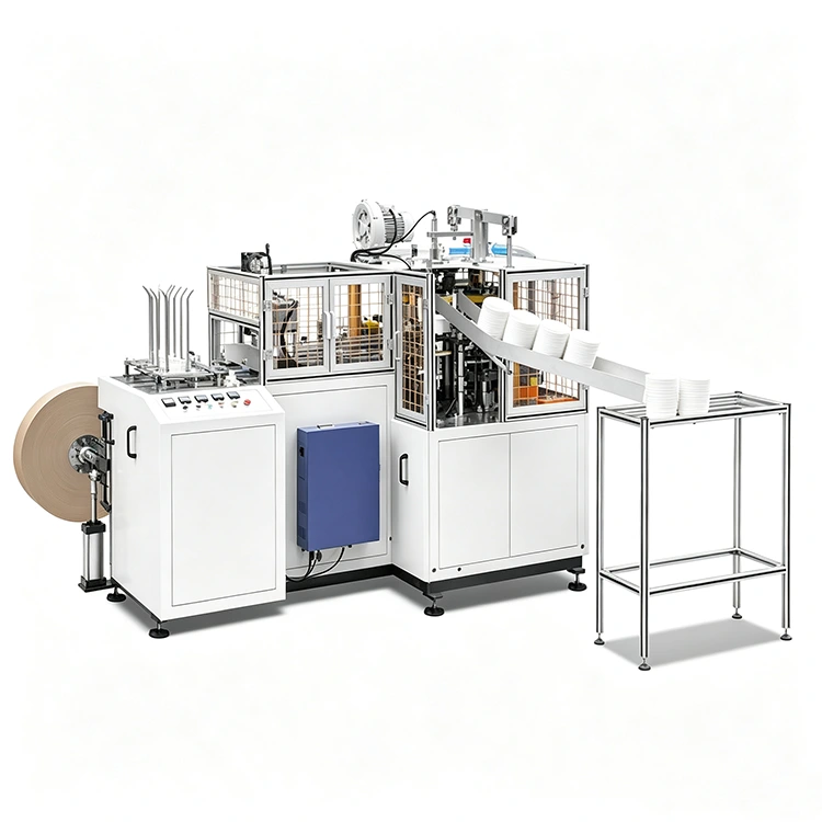 Automatische papierkommachine