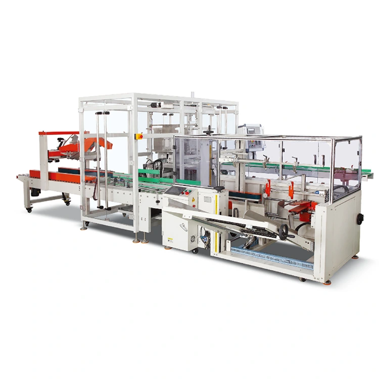 Automatische zijwaartse drukverpakkingsmachine Case Packer