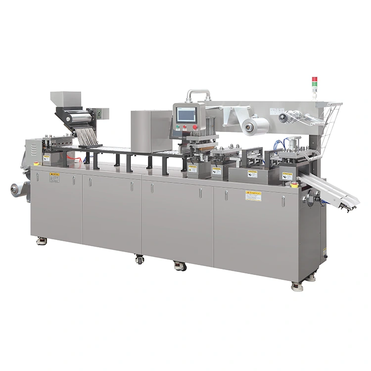 Automatische tabletcapsule verpakking pil blisterverpakkingsmachine