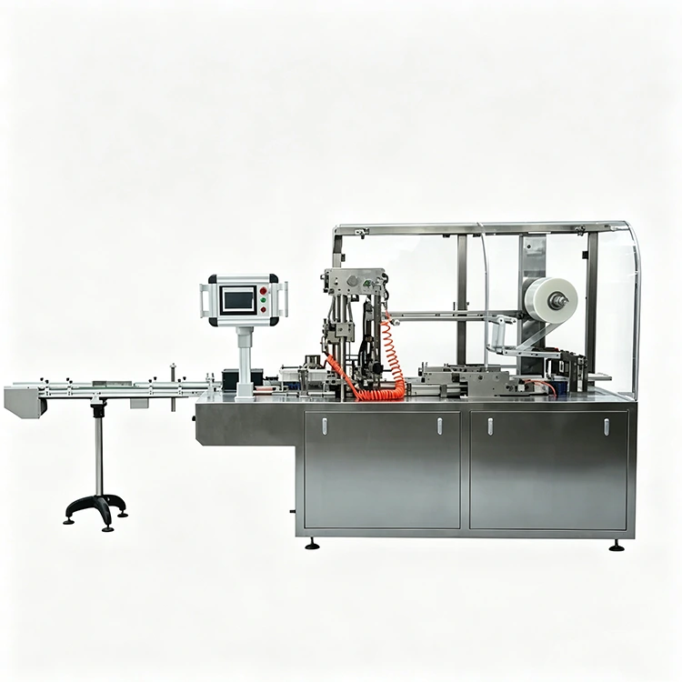 Automatische driedimensionale omverpakkingsmachine voor doosverpakking
