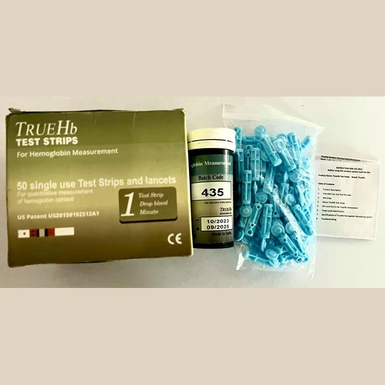 Indiaas bedrijf ----- TRUEHb-TESTSTRIPS