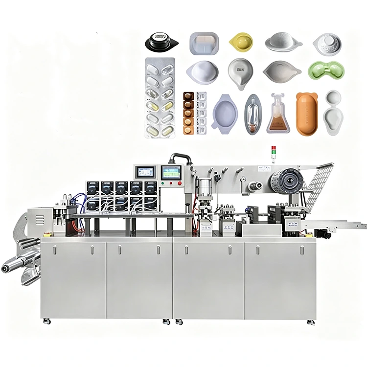Meerkleurige lipmasker blisterverpakkingsmachine